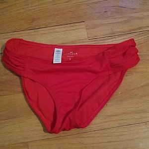 Athleta Red Bikini Bottoms